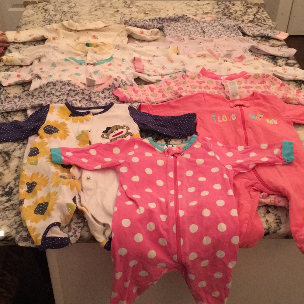 11pc baby girl BUNDLE